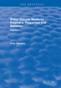 Cover image: Water-Soluble Synthetic Polymers 1st edition 9781315898575