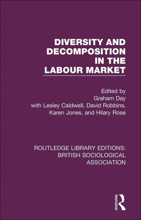Cover image for book Diversity and Decomposition in the Labour Market