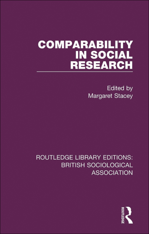 Cover image for book Comparability in Social Research
