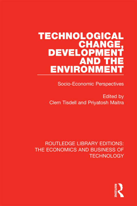 Cover image for book Technological Change, Development and the Environment