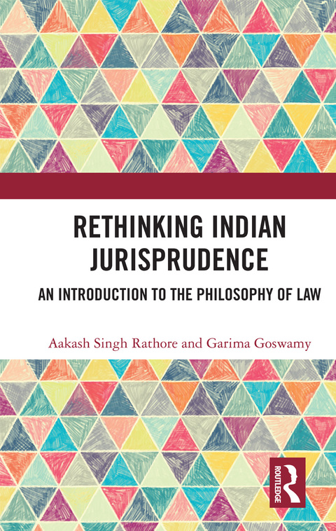 Cover image for book Rethinking Indian Jurisprudence