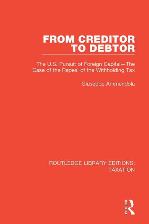 Cover image for book From Creditor to Debtor