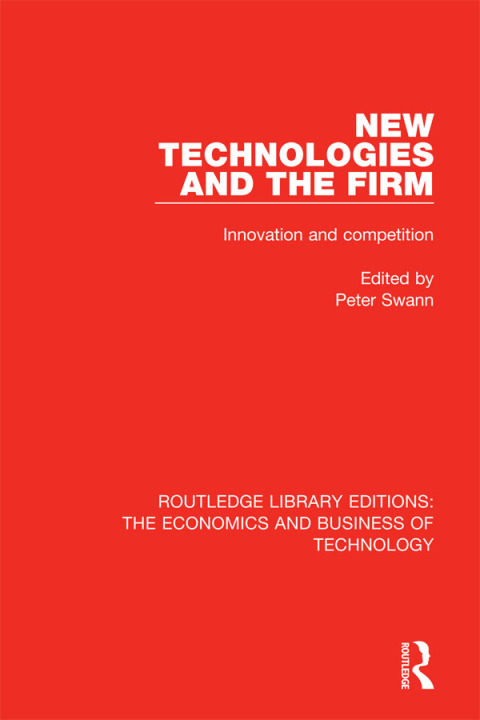 Cover image for book New Technologies and the Firm