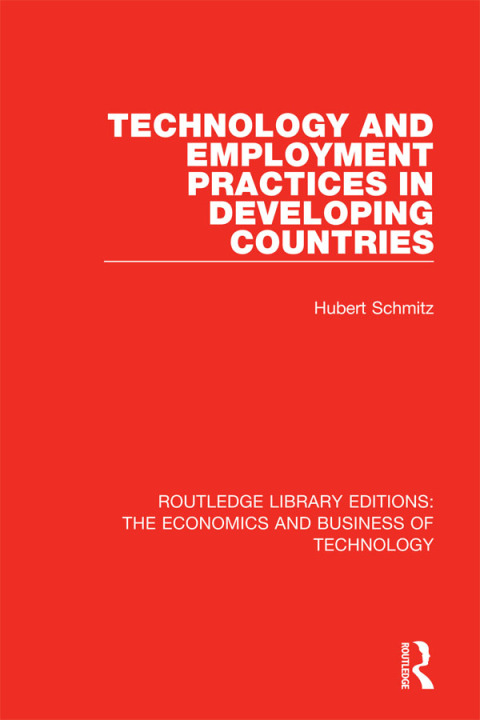 Cover image for book Technology and Employment Practices in Developing Countries