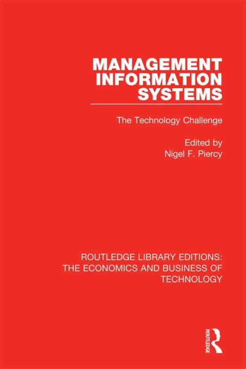 Cover image for book Management Information Systems: The Technology Challenge