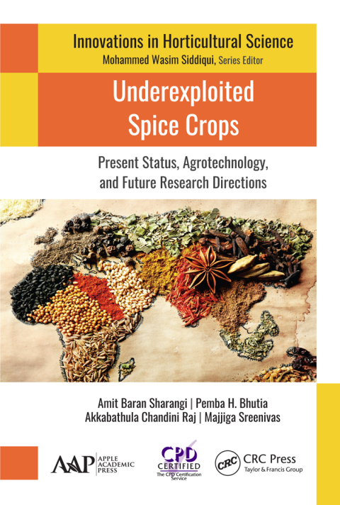 Cover image for book Underexploited Spice Crops