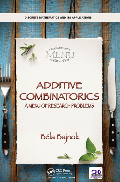 Cover image for book Additive Combinatorics