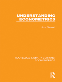 Cover image: Understanding Econometrics 1st edition 9780815350132