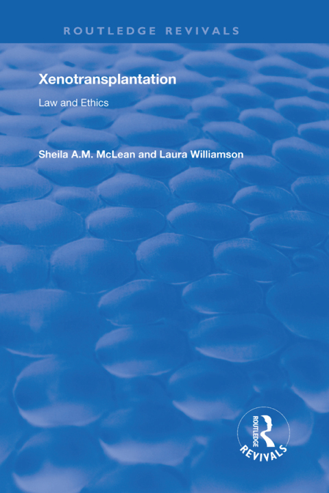 Cover image for book Xenotransplantation