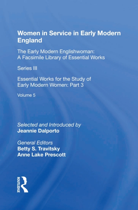 Cover image for book Women in Service in Early Modern England