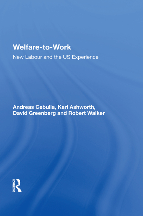 Cover image for book Welfare-to-Work