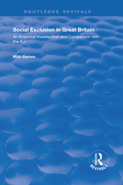 Cover image for book Social Exclusion in Great Britain