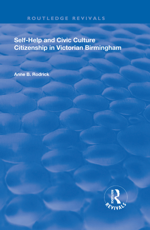 Cover image for book Self-Help and Civic Culture