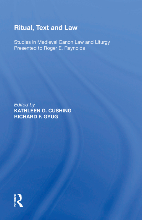 Cover image for book Ritual, Text and Law