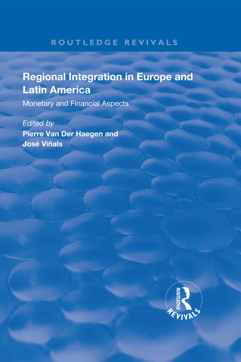 Cover image for book Regional Integration in Europe and Latin America
