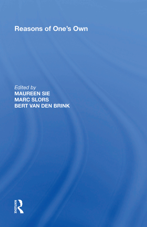 Cover image for book Reasons of One's Own