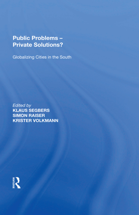 Cover image for book Public Problems - Private Solutions?