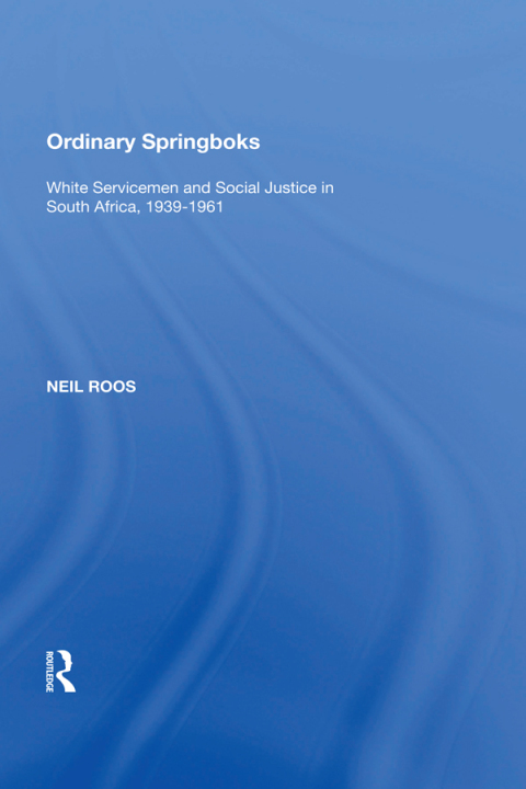 Cover image for book Ordinary Springboks