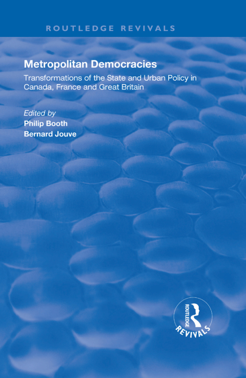 Cover image for book Metropolitan Democracies