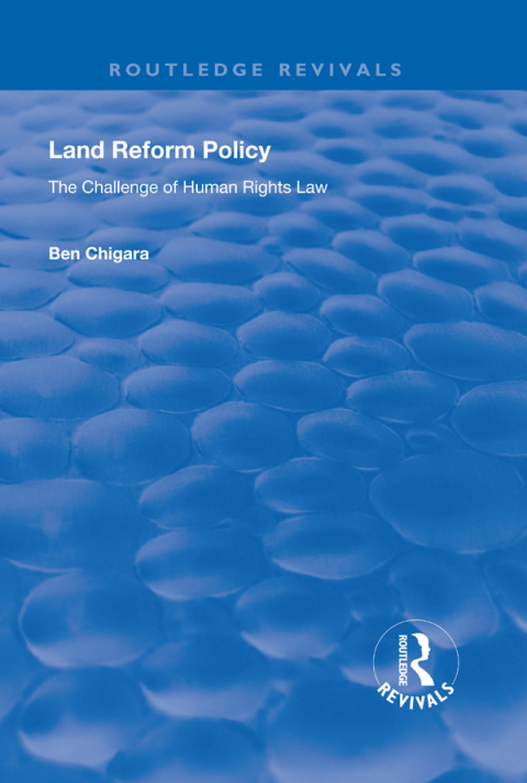 Cover image for book Land Reform Policy