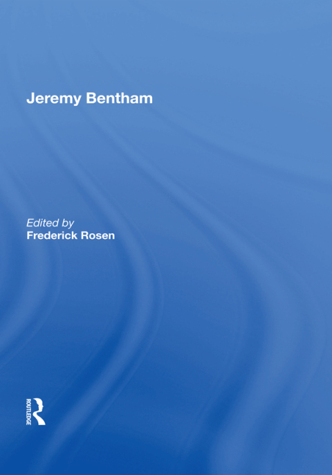 Cover image for book Jeremy Bentham