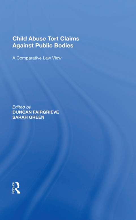 Cover image for book Child Abuse Tort Claims Against Public Bodies