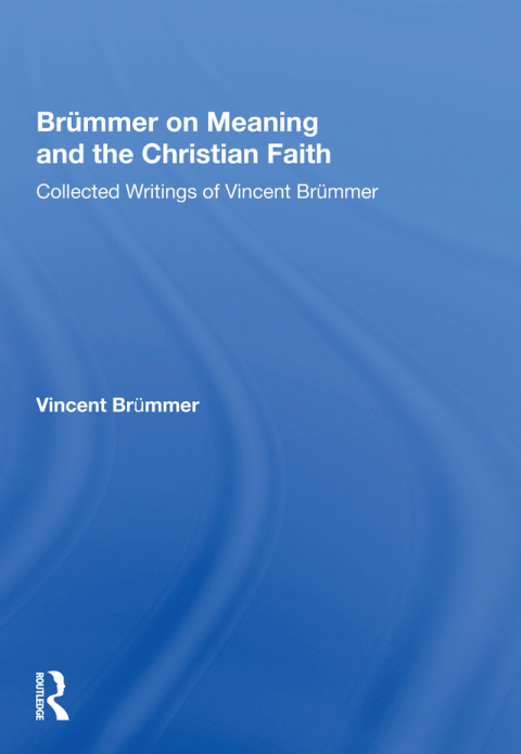 Cover image for book Brümmer on Meaning and the Christian Faith