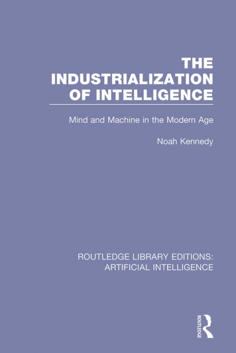 Cover image for book The Industrialization of Intelligence