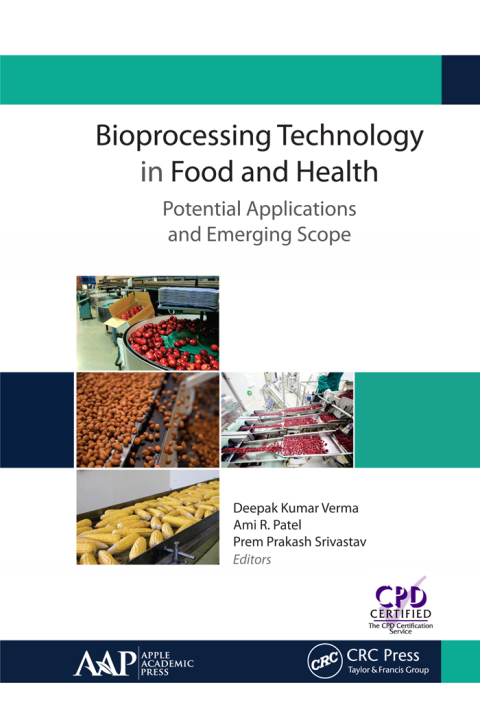 Cover image for book Bioprocessing Technology in Food and Health: Potential Applications and Emerging Scope