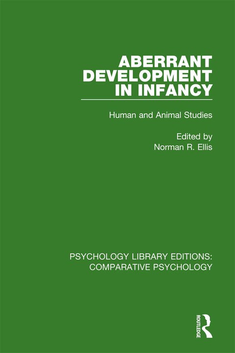 Cover image for book Aberrant Development in Infancy