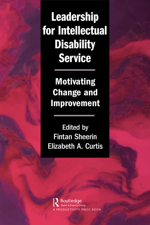 Cover image for book Leadership for Intellectual Disability Service