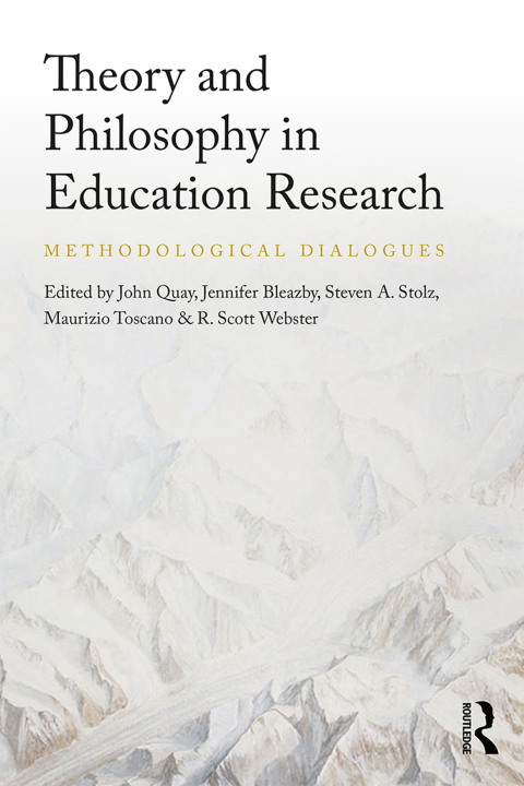 Cover image for book Theory and Philosophy in Education Research