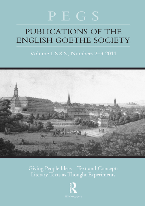 Cover image for book Giving People Ideas - Text and Concept