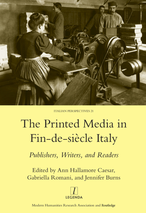 Cover image for book Printed Media in Fin-de-siecle Italy