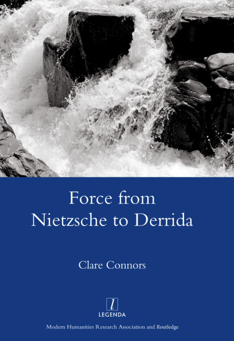 Cover image for book Force from Nietzsche to Derrida