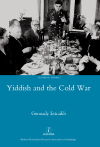 Cover image: Yiddish in the Cold War 1st edition 9780367603687