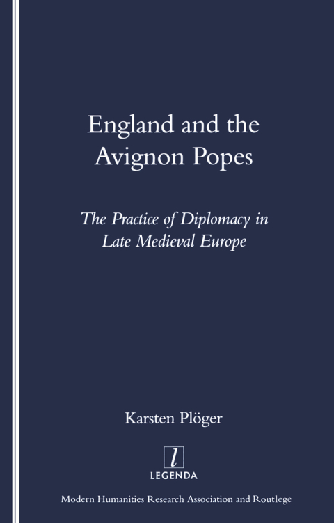 Cover image for book England and the Avignon Popes