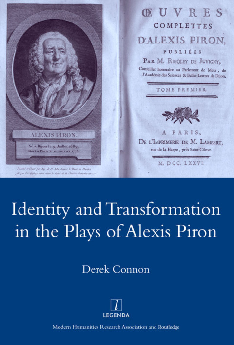Cover image for book Identity and Transformation in the Plays of Alexis Piron