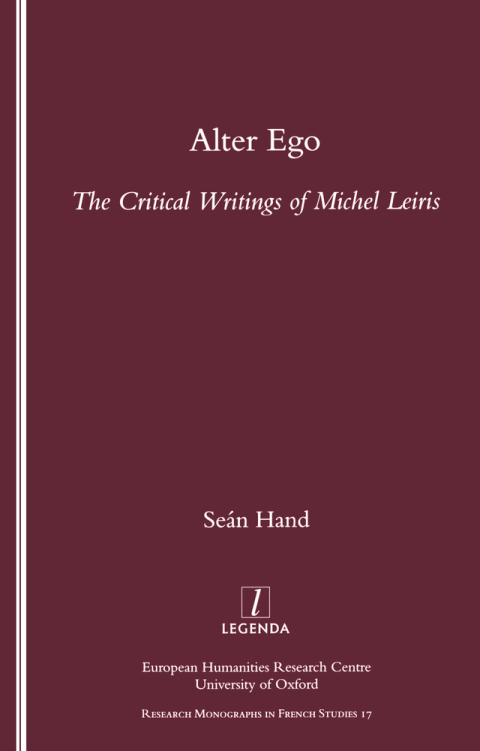 Cover image for book Alter Ego