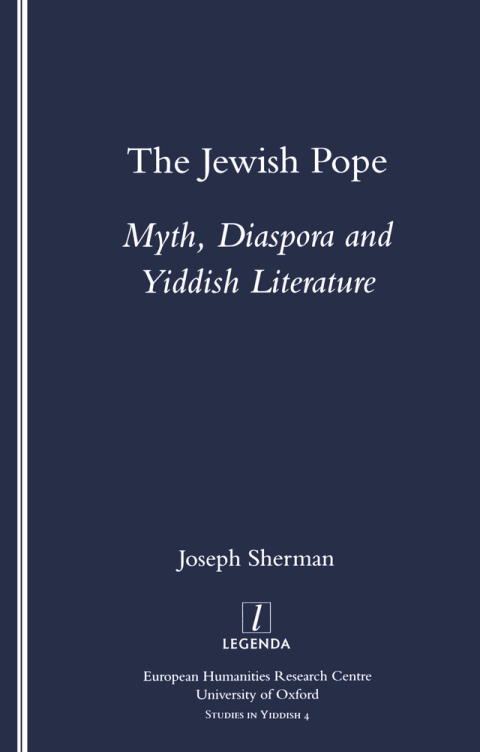 Cover image for book The Jewish Pope