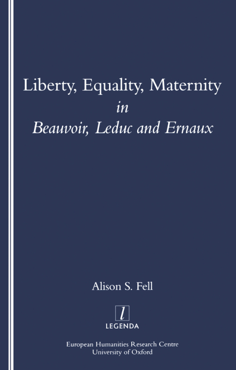 Cover image for book Liberty, Equality, Maternity