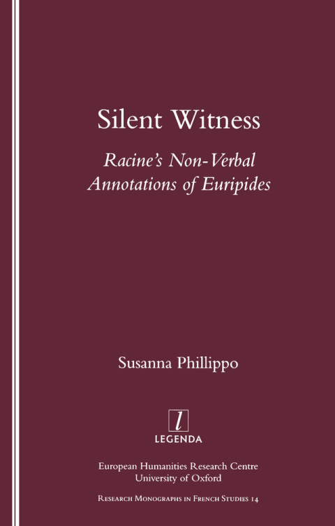 Cover image for book Silent Witness