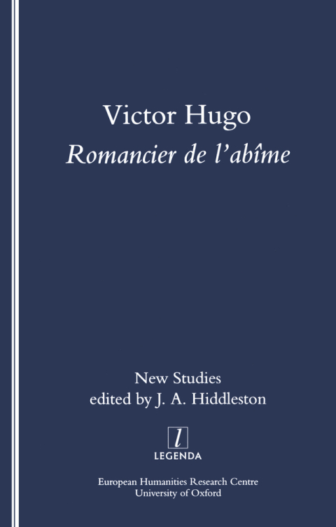 Cover image for book Victor Hugo, Romancier de l'Abime