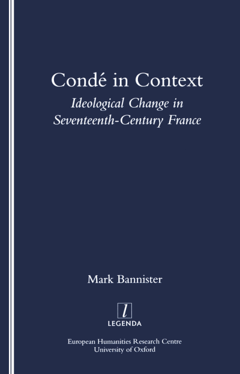 Cover image for book Conde in Context