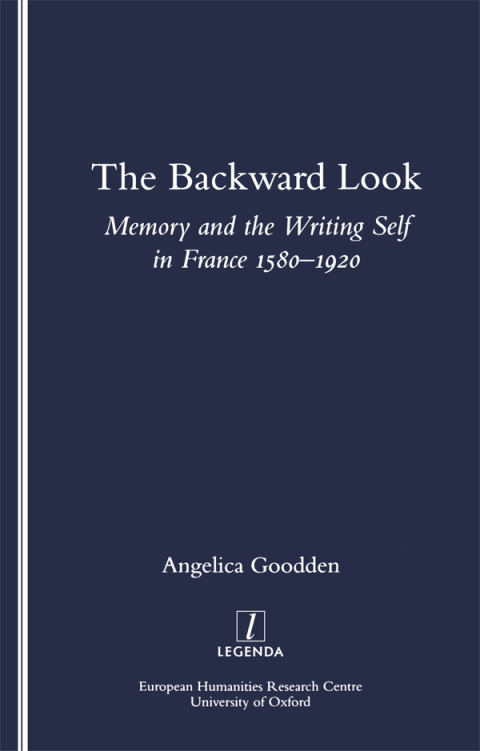 Cover image for book The Backward Look