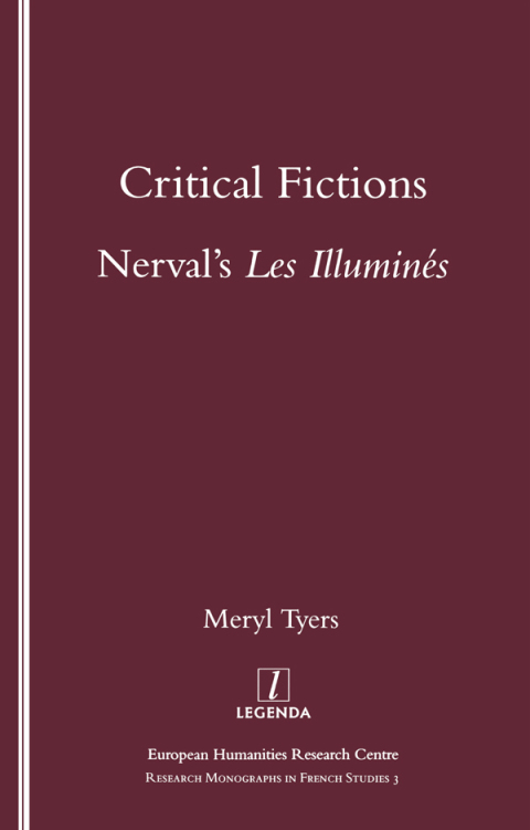 Cover image for book Critical Fictions