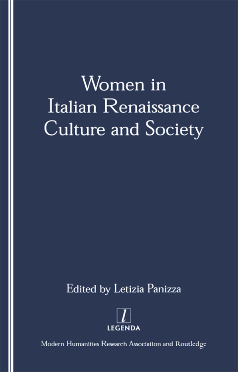 Cover image for book Women in Italian Renaissance Culture and Society