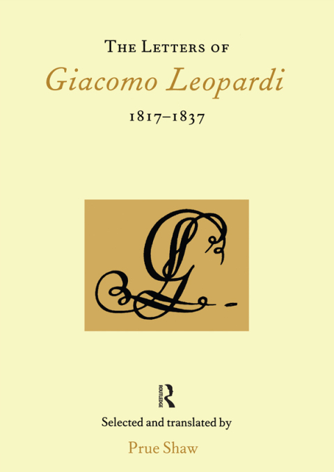 Cover image for book The Letters of Giacomo Leopardi 1817-1837