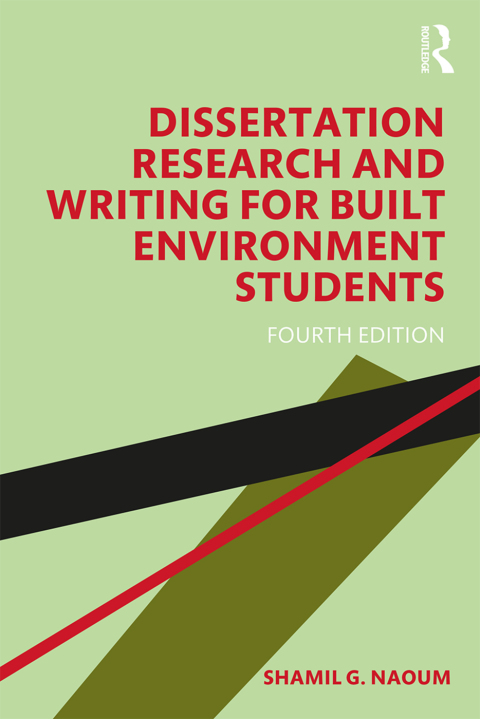 Cover image for book Dissertation Research and Writing for Built Environment Students