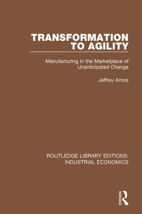 Cover image for book Transformation to Agility